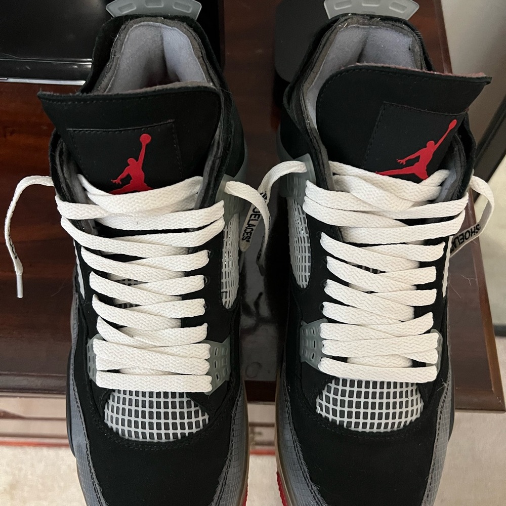 Jordan 4 Off-White Bred (concept)